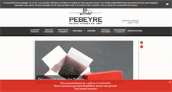 Desktop Screenshot of pebeyre.com